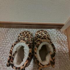 子ども用靴 ヒョウ柄 14cm(使用品)の画像