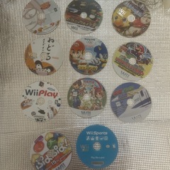 NINTENDO wii本体 RVL-001 ソフト14本付！の画像