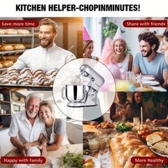 スタンドミキサー Cheftronic 110ー130V 650W-7Lの画像