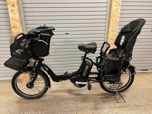 ヤマハPAS Kiss mini X863-0006 20インチ 大容量リチウム8.1AH 3段 LED 充電器付き BLACK