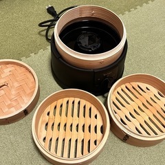 蒸し器　電気せいろ　新品と同じ