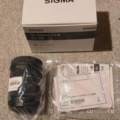 シグマ　sigma 18-50mm f2.8 dc dn con...