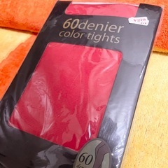 【赤色】タイツ【60デニール】
の画像