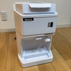 【全国発送可能】業務用　かき氷機　外観綺麗め　実働品　夏休み　イベント　お祭り　子連れ世帯　引っ張りだこ　人気者　需要高い　　の画像