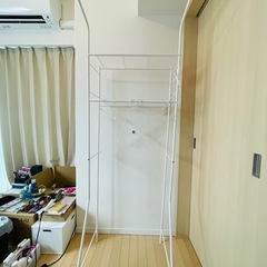 【美品】ニトリ　洗濯機ラック　ランドリーラック