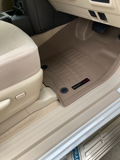 プラド150用　防水フロアマット　ウェザーテック製