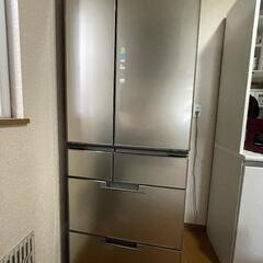 【中古】SHARP　冷蔵庫　501L　SJ-GF50A-N