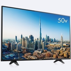 フナイ50インチ4K LED液晶テレビ2020年購入FL-50U...