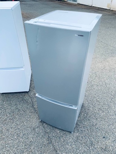 ♦️アイリスオーヤマノンフロン冷凍冷蔵庫【2020年式】IRSN-15A-S