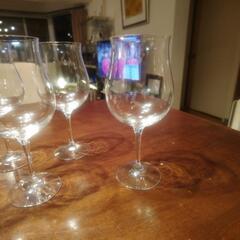 チューリップワイングラス５個の画像
