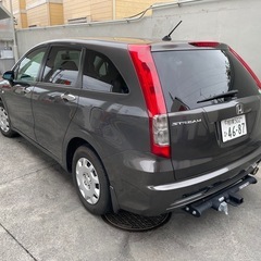 最後の値下げ‼️ ホンダストリーム4WD ヒッチメンバー付きです❣️の画像