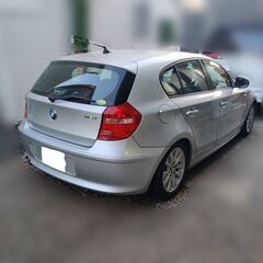 BMW 116i 全国名義変更代行します 車検令和7年4月 81000キロ シルバー 2010年(平成22年)  総額250000円の画像