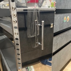ステンレス隙間収納棚2年使用の画像