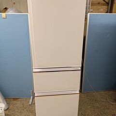 三菱 3ドア冷凍冷蔵庫 272L 2019年製 MR-CX27E-W コンパクト 大容量