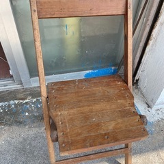 折りたたみイス(アメリカ製)の画像