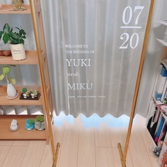 ウェルカムボード♡コッパースタンド布セット