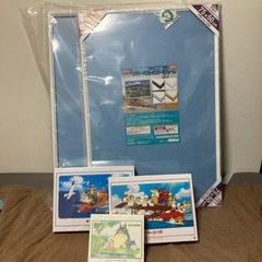 ジブリパズルと額のセット