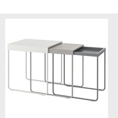 IKEA グランボダ　テーブル　3点セット