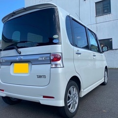 月々9千円〜分割可❗️車検2年付き！【名義変更代込み】広い車内！大人気‼️ダイハツ タントカスタム☆HDDナビ付き☆走行中DVD見れます☆純正アルミ☆電動スライドドア☆ドライブレコーダー☆そのまま乗って帰れます！岡山の画像