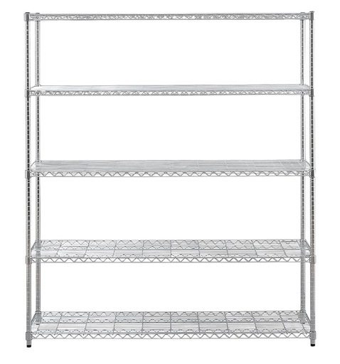 【本日まで】ステンレスラック5セット 大型 メタルラック 業務用 収納棚 商品棚