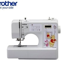 【新品/未使用】brother コンピューターミシン くまのプーさん M1107-PP CPV7801