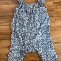 H&M 小花柄 サロペット