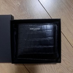 サンローラン　クロコ　財布