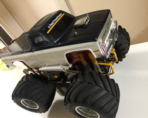 当時物タミヤクラットバスターボディのブルヘッドRCセット