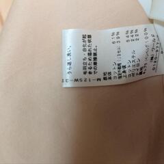 人気ブランドOPAQUE　新品タグ付き　長袖襟付き膝丈ワンピース　Ｓ、Mサイズ　タグ付きの画像