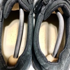 ノーブランド　カジュアルシューズ　大きめ　27 used 黒の画像