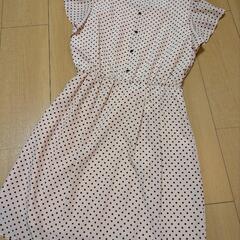 MINIMUM　ミニワンピース　ベージュドット　Ｓ、Mサイズの画像