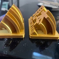 3Dプリンタ（FDM）製　メモリアルプレート・立体席札の画像