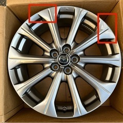 マツダ CX-60 純正アルミホイール 20インチ (CX-5 cx-8)