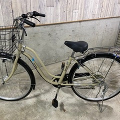 ２６インチ6段変速付き自転車
