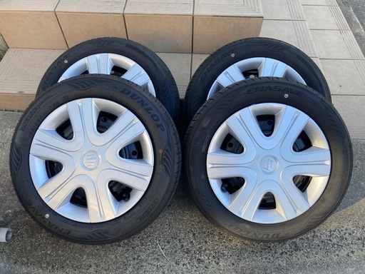 新車外し軽自動車タイヤホイール４本セット