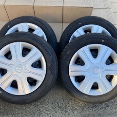 新車外し軽自動車タイヤホイール４本セット