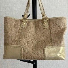 coach ハンドバックの画像