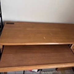 決まりました。コンパクト机 の画像