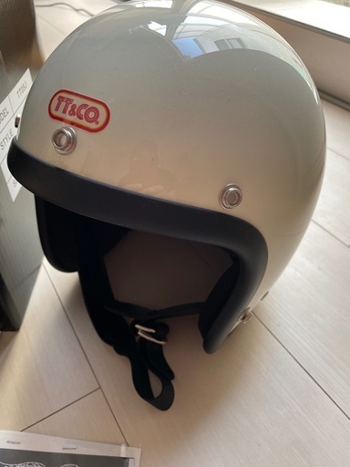 TT&CO. スーパーマグナム　ジェットヘルメット　試着のみ/ほぼ新品