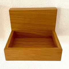 【無印良品】壁に付けられる家具トレーオーク材突板　１１ｃｍ