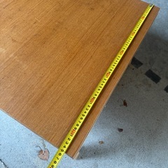木製テーブル　可変　
の画像
