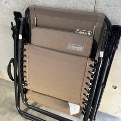 コールマンcoleman折りたたみチェア差し上げますの画像