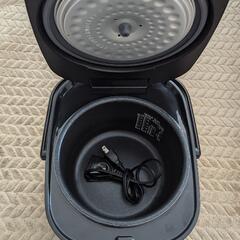 アイリスオーヤマ　炊飯器　5.5合炊き　22年製　ブラックの画像