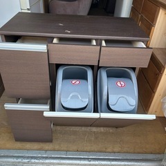 オシャレ収納棚　ダストBox【引き渡し予定者あり】の画像