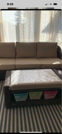 コストコポートフィーノ、南国の、ソファー☆２ピースセット☆ コストコポートフィーノ、南国の、ソファー☆2ピースセット☆