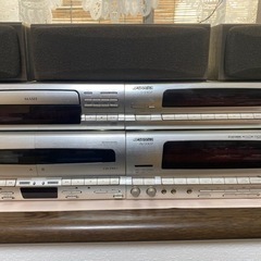 山水　SANSUI CD コンポ　H-07 ジャンク品の画像