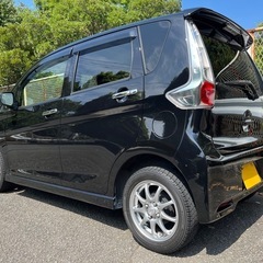 平成25年 eKカスタム T B11W ブラック 走行14.5万キロ 車検8年8月!!の画像