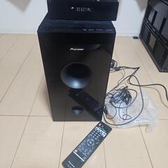 Pioneer sx-sw313 サブウーファー　サラウンド　パ...