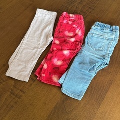 【puti main・baby GAP】パンツ3本セット