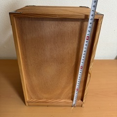 【昭和　レトロ】　小引き出し　小物入れ　貴重品入れ　木製　ツタ柄の画像